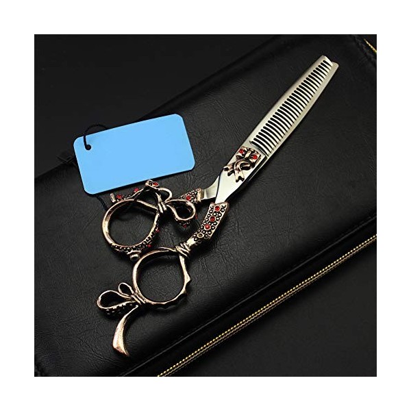 YK SCISSORS 6.5 Pouces En Acier Inoxydable 440c Japonais Haut De Gamme Coiffeur Ciseaux De Coiffure Professionnels Coiffeur O