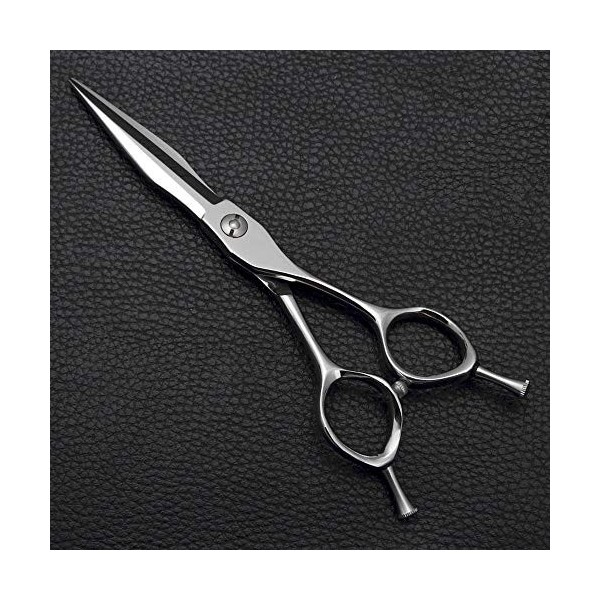 Outils de coupe des cheveux Ciseaux de coiffure professionnels de 6 pouces ciseaux plats, frange cisaillement, ensemble de co