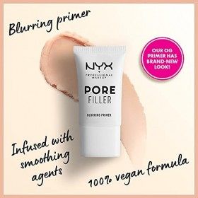 NYX Professional Makeup Base de Teint Lissante Pore Filler, Apparence des Pores Minimisées, Teint uniformisé, Formule Légère