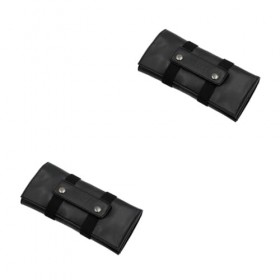 minkissy 2 Pcs Ciseaux Sac Sac À Outils en Cuir Portable Ciseaux Navire Outils Barber Ciseaux Boîte Coiffeur Ciseaux Cas Coif