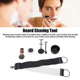 Barbe Rasoir Titulaire Savon À Raser, Ensemble Doutils De Rasage De Barbe Robuste Stockage À Sec Stable Pour Salon