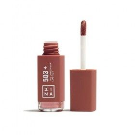 3INA MAKEUP - Vegan - The Longwear Lipstick 503 - Nu Métallisé - 8H Rouge a Lèvres Métallisée Longue Tenue - Formule à séchag