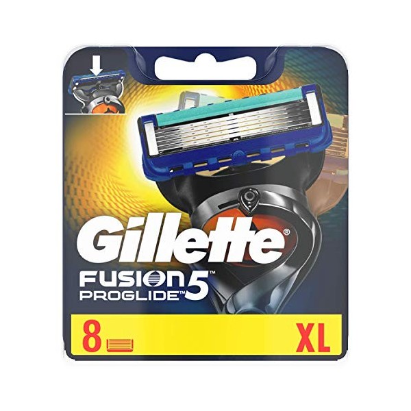 Gillette - Ancienne version - Lot de lames de rasoir Fusion ProGlide