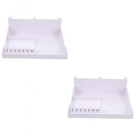 Amosfun 2 Pièces Prise De Peigne À Ciseaux Plateau De Rangement Pour Ciseaux À Cheveux Porte-Ciseaux À Cheveux Récipient Pour