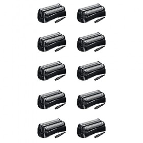 liovitor 10X Tête de Rechange pour Rasoir 21B pour Series 3 Rasoirs électriques 301S,310S,320S,330S,340S,360S,3010S,3020S,303