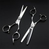 KOAIEZ Outils De Réglage des Ciseaux De Coupe De Cheveux en Argent De 6,0 Pouces, des Ciseaux De Coiffure De Coiffure Salon D