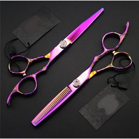 KOAIEZ Ensemble De Coupe De Coupes De Coupe De Salon De 6,0 Pouces De 6,0 Pouces, Outils De Cisaillement De Coiffeur en Acier