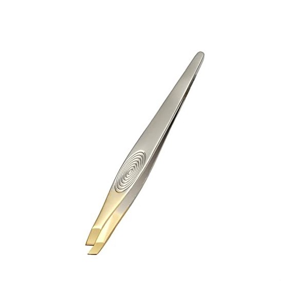 VANGLI Tweezers 1PC Stainless Steel Eyebrow Clip Eyelash Tweezers Oblique Flat Mouth Trimming Eyebrow Tongs Eyebrow Trimming 