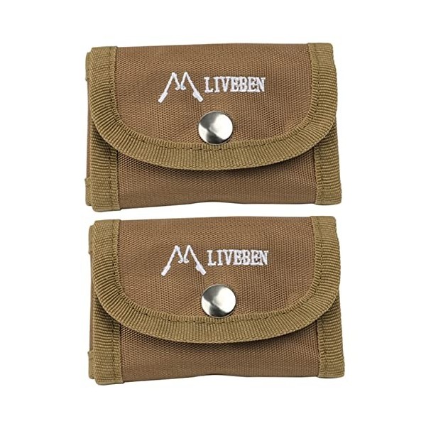 minkissy 5 Pièces Sac De Rangement Pour Rasoir Portefeuille De Rasoir Rasoirs électriques Homme Cas De Rasoirs De Barbier Ras