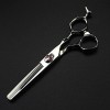 ciseaux de coiffeur Ciseaux De Coupe De Cheveux, 6 Pouces Argent Crâne Salon De Beauté Outils De Coupe Salon De Coiffure Cise