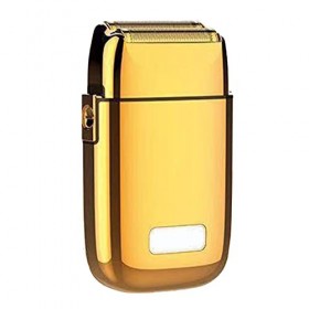 Tondeuse à Barbe, Double Rasoir électrique Détachable et Respectueux de la Peau Rechargeable pour Hommes