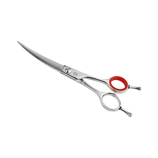 Ciseaux de coiffure Scissors/Shears Curved 6.5 inch - Ciseaux à cheveux japonais 440C en acier - Outil de coupe de cheveux de