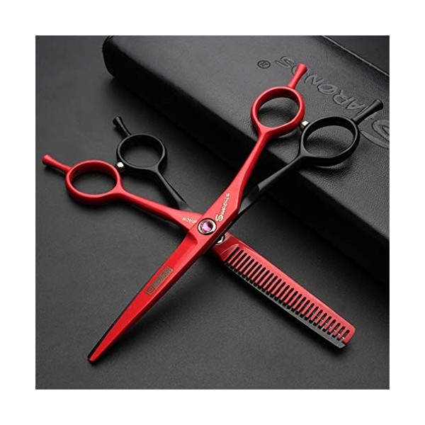 5,5 Pouces Set Ciseaux De Coupe De Cheveux Professionnel, Ciseaux De Coiffure pour Cheveux Sytlist Et Barber Shop Light Et S