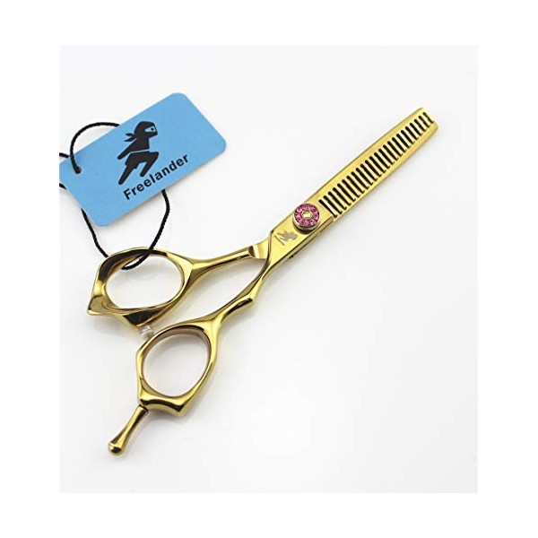 LBYB Professional Barber Hair Scissor 5,0 Pouces 440C Ciseaux À Effiler Coiffeur en Acier Inoxydable, Lumière Et Sharp Ciseau