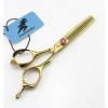 LBYB Professional Barber Hair Scissor 5,0 Pouces 440C Ciseaux À Effiler Coiffeur en Acier Inoxydable, Lumière Et Sharp Ciseau