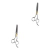 FRCOLOR 3 Pcs Professionnel Cisailles Rasoir Professionnel Cheveux Ciseaux Dents Cisailles Dent Ciseaux Coiffeur Ciseaux Salo