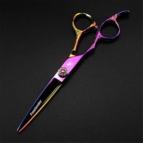 Handed Coupe 6.0 Pouces Cheveux Professionnel Gauche Ciseaux - Coiffure Ciseaux Dilution Haut de Gamme Set Salon 440C en Acie