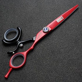 6 pouces Ciseaux de coiffure Coiffure outils Japon 440 C Ciseaux de cheveux professionnel en acier