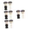 minkissy 10 Pièces Blaireau Manuel Trucs Pour Hommes Rasage Brosses De Nettoyage Outils Fournitures De Rasage Pour Hommes Bro