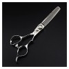 Ciseaux pour coupe de cheveux Ciseaux de coiffure professionnels 6 pouces 440c, ciseaux amincissants, outils de coupe de chev