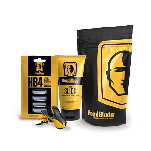 HeadBlade Moto Kit with 8oz HeadSlick