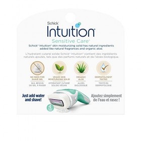 Schick Intuition Naturals Sensitive Care Razor Refill, 6-Count by Schick
