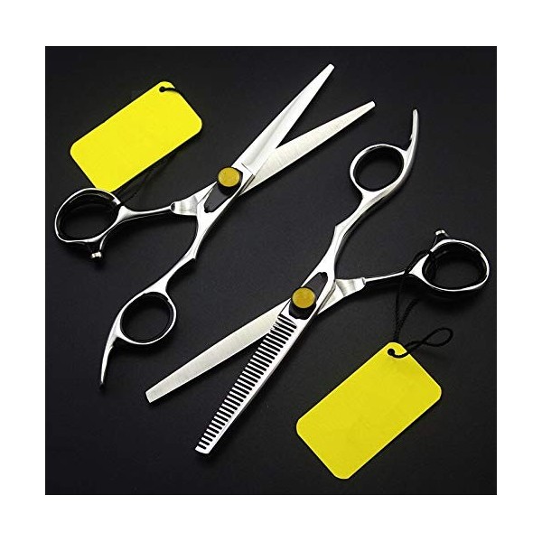 ciseaux de coiffeur Ciseaux De Coupe De Cheveux, 6 Pouces Professionnel Japon 9cr13 Ciseaux Amincissants Ciseaux De Cheveux C