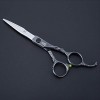 Outils de coupe des cheveux Ciseaux de coiffure professionnels en acier inoxydable de 6"Kit de ciseaux de coupe de cheveux Ci