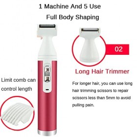 Tondeuse à Barbe Nez Sourcils - Nose Hair Trimmer For Ears Finisher Men Femme, Tondeuse Nez Oreilles Epilateur, Rasoir à Nez 