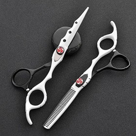 WYGC Scissors Ciseaux De Coupe De Cheveux,Ciseaux De Coiffure Professionnel Convient Aux Hommes Et Aux Femmes-6.0 Pouces Col