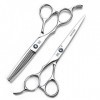 WYGC Scissors Salon de Coupe de Cheveux, Ciseaux de Cheveux, 6,0"Lefty gaucher gaucher