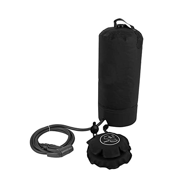 Sxhlseller Ensemble de Sac de Douche Extérieur 11L, Ensemble de Sac de Douche avec Poignée sur Sac de Douche à Pression adapt