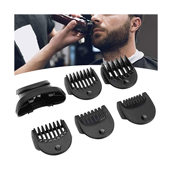 Tête de Coupe-rasoir, Tête de Coupe-rasoir électrique + Ensemble de Coupe de Peigne Guide 5pcs adapté pour Braun Series 3