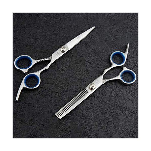 Professional 6.0 Pouces Salon de Coiffure Haut de Gamme Ciseaux de Coiffure Ciseaux de Coiffure Set rhéofluidifiant Barber Fo