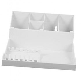 HAPINARY 1 Ensemble De Stockage DOutils De Coiffure Boîte De Rangement En Plastique Boîte De Rangement En Plastique Support 