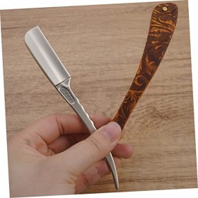 FRCOLOR 3Pcs Men Razor Supply Lame De Sécurité Rasoir Pliant Rasoir Pliant En Acier Inoxydable Rasoir DApprovisionnement Dom