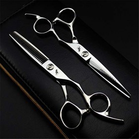 Professionnel Salon De Coiffure Ciseaux 6,0 Pouces 9CR Inoxydable Set Acier, Lumière Et Sharp Ciseaux De Coupe De Cheveux Pou