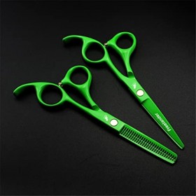 Ensemble De Ciseaux De Coiffure En Acier Inoxydable De 5,5 Pouces, Ciseaux De Coupe De Cheveux De Salon Ciseaux De Coupe + C