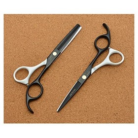 Ciseaux de coupe de cheveux 2 pièces de 5,5 pouces 16 cm ciseaux de barbier, ciseaux de barbier, ciseaux de barbier + ciseaux