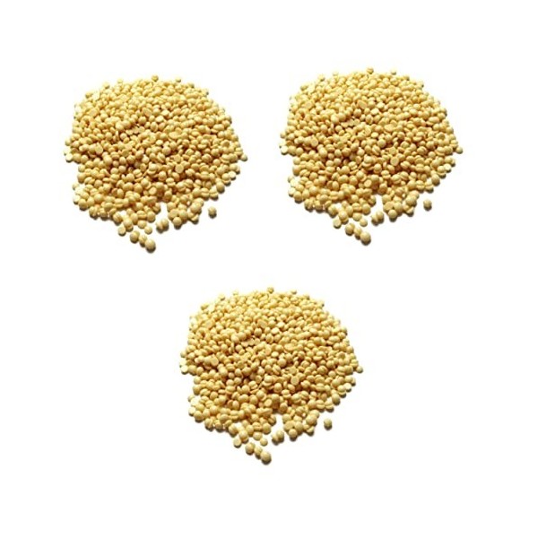 3Pcs Cire Perle Épilation Perles De Cire DÉpilation Perle Perles De Cire Pour Les Cheveux Haricots De Cire Dépilatoires Épil