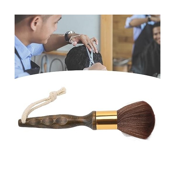 Brosse Anti-poussière pour le Visage, Empêche la Déformation de la Brosse de Coupe des cheveux.