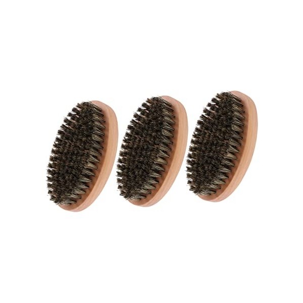 Beaupretty 12 Pièces Brosse à Barbe Brosse De Barbier T Outil Barbe Masculine Brosse De Toilettage De Barbe Blaireau à Barbe 