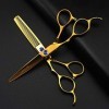 WYGC Scissors Ciseaux Coiffure Professionnel，Ciseaux de Coiffure Professionnels gauchers Ciseaux à Cheveux pour Main Gauche -