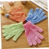 minkissy 60 Pièces Gants De Bain Exfoliants Gants De Douche Gant De Bain Accessoire De Bain Gommage Corporel Exfoliant Gant D