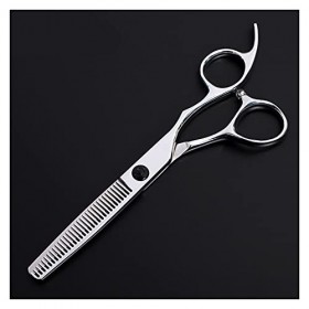 Ciseaux de coupe de cheveux de coiffure à dents droites de 6,0 pouces, ciseaux de coupe de cheveux de coiffure professionnell