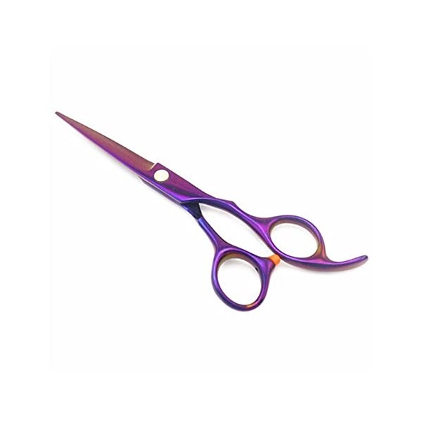 Ciseaux de coupe de cheveux violets de 5,5/6 pouces