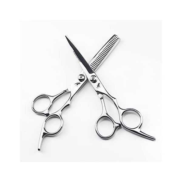 Ciseaux de coupe de cheveux de coiffure professionnels Outils de coiffure Ciseaux de coupe de cheveux droits 6 pouces, Ciseau