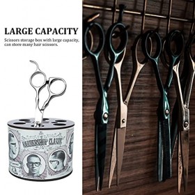 Beaupretty 2 Pcs Coiffure Ciseaux Prise Bureau Distributeur Professionnel Tondeuses Pour Barbiers Professionnel Barbier Tonde