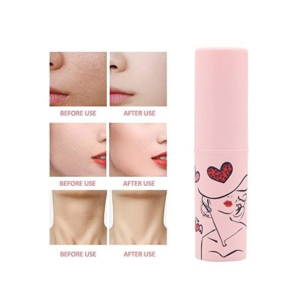 2Pcs Invisible Pore isolation stick hydrate, Apprêt Hydratant pour Pore, Bâton Correcteur De Pores, Bâton dapprêt hydratant 