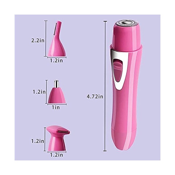 Rasoir à Nez électrique Homme Femme - Nose Hair Trimmer For Men And Ears Finisher Men, Tondeuse à Barbe Nez Sourcils, Tondeus